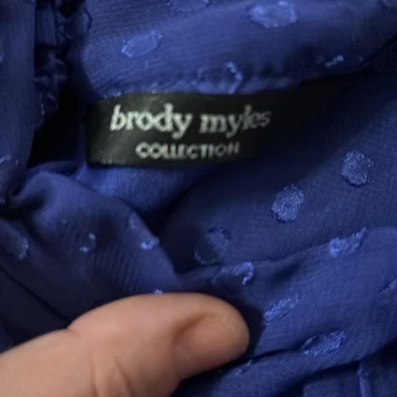 BRODY MILES Accordion Pleated Blouse - Picture 4 of 5